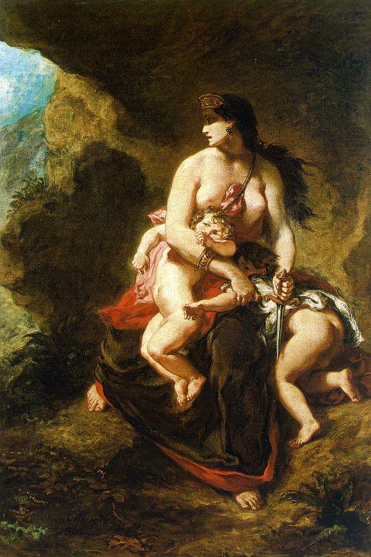 Medea, Eugene Delacroix